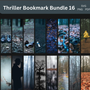 Thriller Bookmark Bundle – Horror & Crime Digital Download